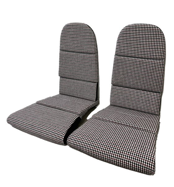 Pepita Inserts red/black/white for Foldable Bucket Seats